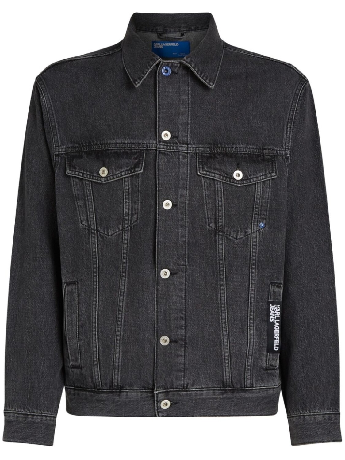 Karl Lagerfeld Jeans джинсовая куртка с принтом Tokyo, серый
Karl Lagerfeld Jeans джинсовая куртка с принтом Tokyo, серый