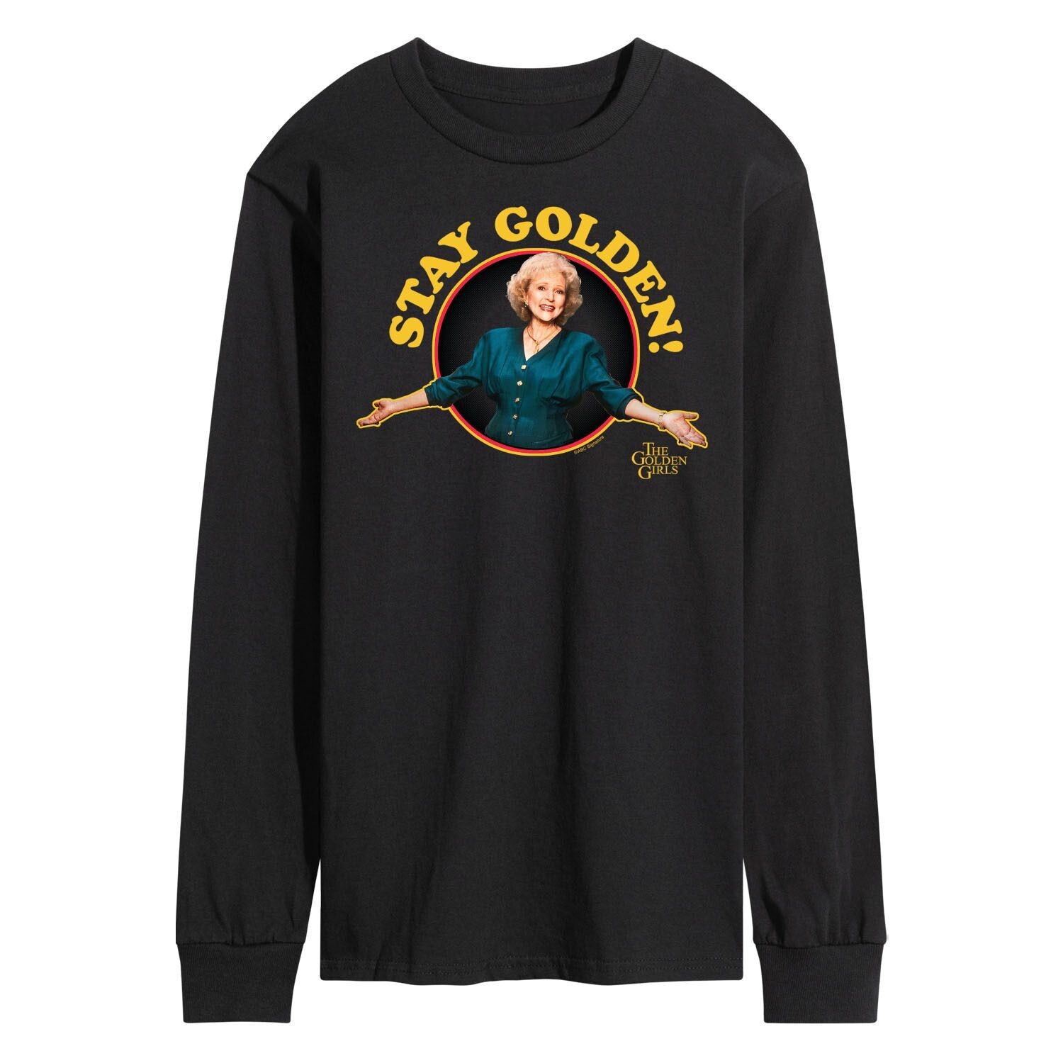 Мужская футболка Golden Girls Stay Golden с длинными рукавами Licensed Character
Мужская футболка Golden Girls Stay Golden с длинными рукавами Licensed Character