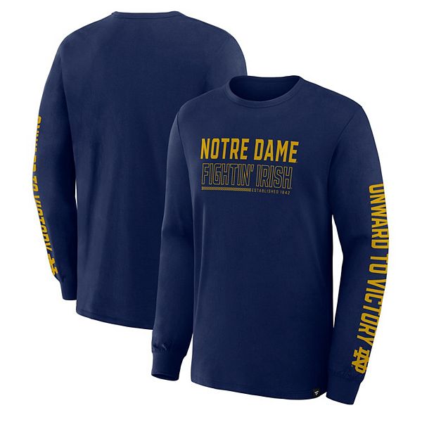 Мужская футболка с длинным рукавом Notre Dame Fighting Irish Quad Fuel the Fire в темно-синем цвете Fanatics
Мужская футболка с длинным рукавом Notre Dame Fighting Irish Quad Fuel the Fire в темно-синем цвете Fanatics