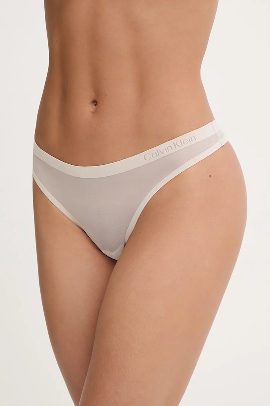 Стринги Calvin Klein Underwear, бежевый
Стринги Calvin Klein Underwear, бежевый