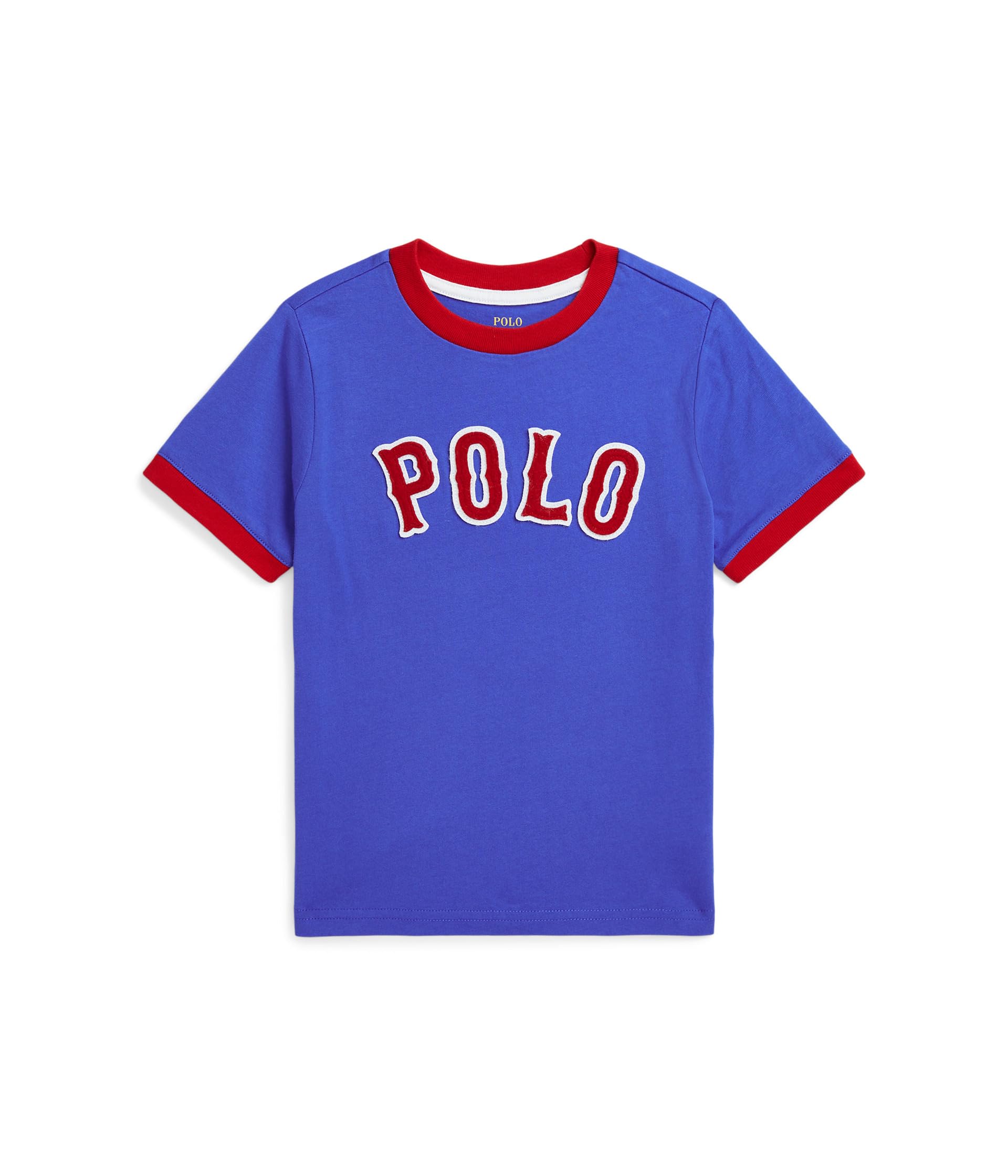 Футболка Polo Ralph Lauren Kids Baseball-Logo Cotton Jersey Tee, цвет Collegiate Blue
Футболка Polo Ralph Lauren Kids Baseball-Logo Cotton Jersey Tee, цвет Collegiate Blue