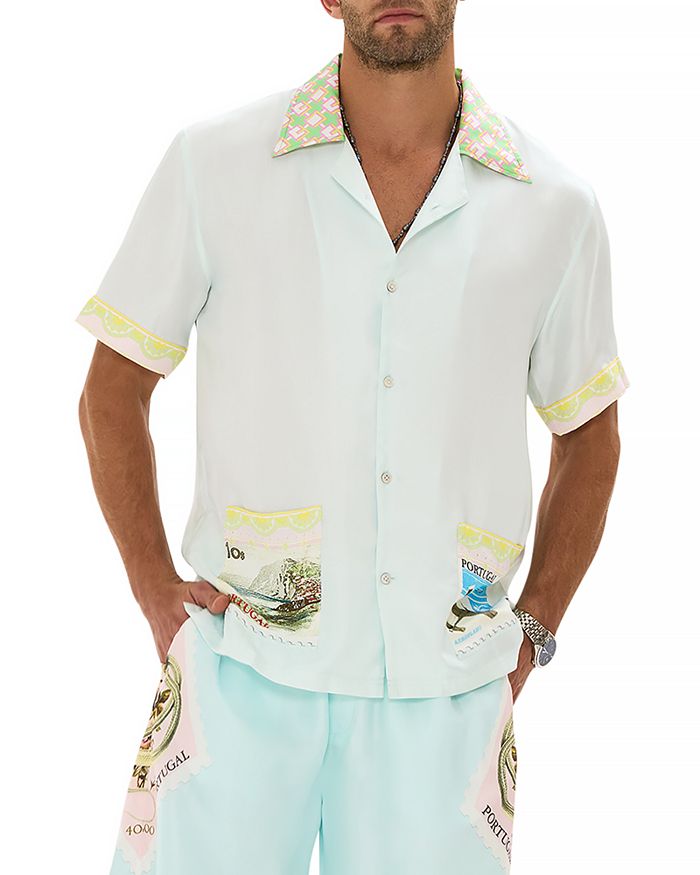 Короткий рукав, принтованная рубашка в стиле кэмп Camilla, мультиколор
Короткий рукав, принтованная рубашка в стиле кэмп Camilla, мультиколор