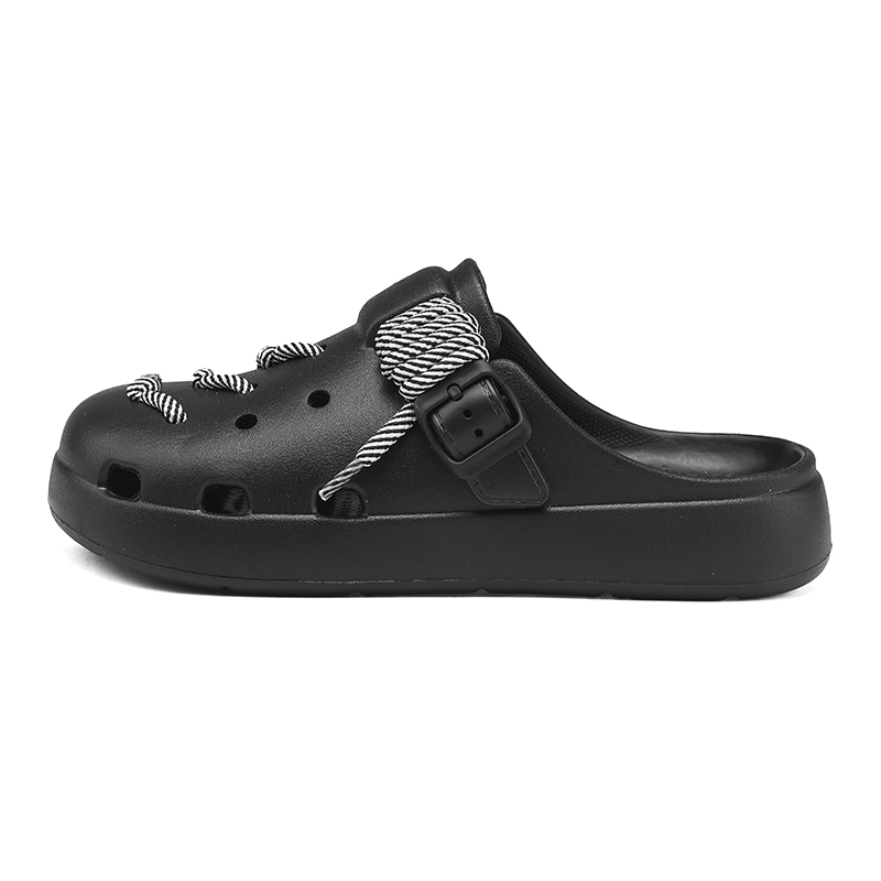 CHAOPAISHA Клоги унисекс черные XD929-2, цвет Black XD929-2 
CHAOPAISHA Клоги унисекс черные XD929-2, цвет Black XD929-2