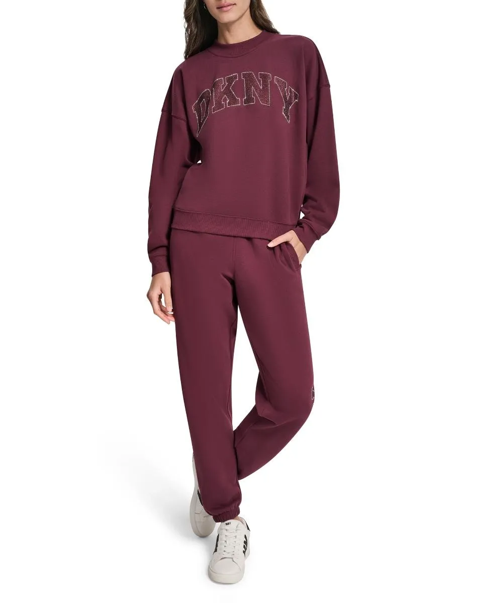 Базовая женская толстовка Dkny Jeans, баклажановый
Базовая женская толстовка Dkny Jeans, баклажановый