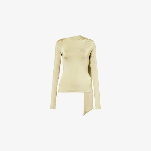 Топ Victoria Beckham Twisted-Panels с асимметричными панелями, фисташковый
Топ Victoria Beckham Twisted-Panels с асимметричными панелями, фисташковый