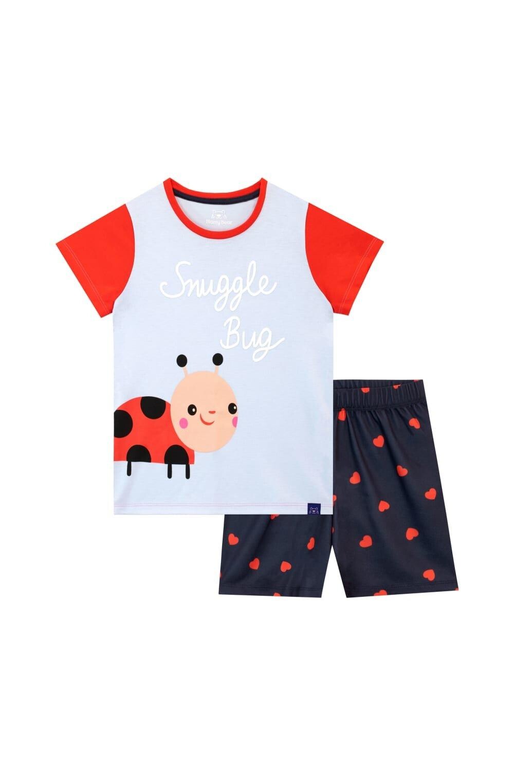 Пижама Snuggle Bug с божьей коровкой Harry Bear, синий
Пижама Snuggle Bug с божьей коровкой Harry Bear, синий