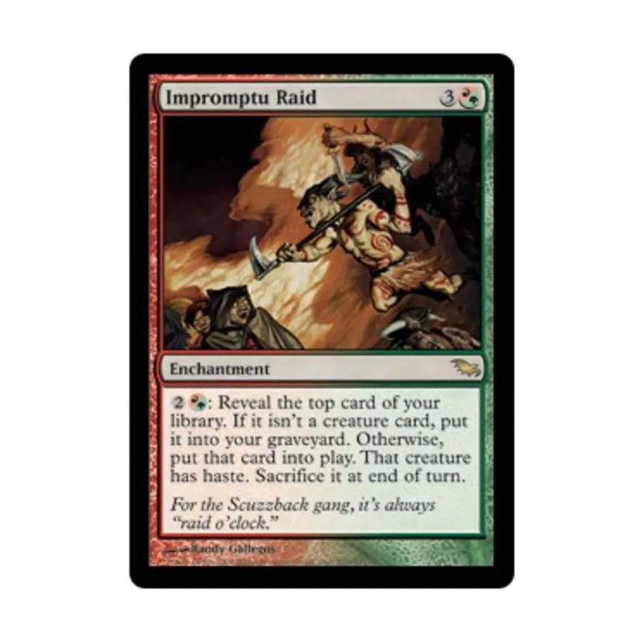 CCG Импровизированный рейд (клавиша R), MTG - Shadowmoor
CCG Импровизированный рейд (клавиша R), MTG - Shadowmoor