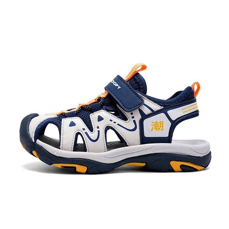 Детские сандалии с противоскользящей подошвой, устойчивые к истиранию и ударам SNOOPY, синий/оранжевый
Детские сандалии с противоскользящей подошвой, устойчивые к истиранию и ударам SNOOPY, синий/оранжевый