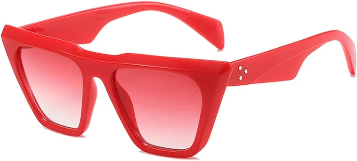 Ретро-солнцезащитные очки «кошачий глаз» для женщин и мужчин, модный тренд, роскошные классические очки для вождения и путешествий, защита от УФ-излучения UV400 TKKTLLT, Red Red
Ретро-солнцезащитные очки «кошачий глаз» для женщин и мужчин, модный тренд, роскошные классические очки для вождения и путешествий, защита от УФ-излучения UV400 TKKTLLT, Red Red