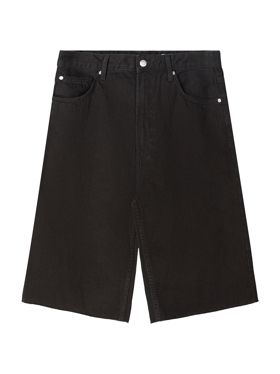 Мешковатые джинсы Bershka, черный
Мешковатые джинсы Bershka, черный