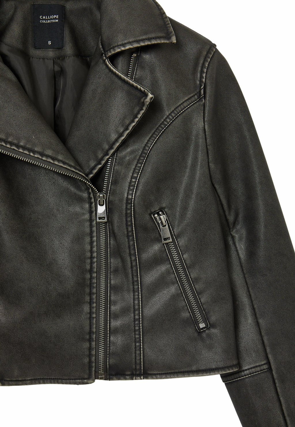 Куртка из искусственной кожи CLOU À EFFET VIEILLI Calliope, черный
Куртка из искусственной кожи CLOU À EFFET VIEILLI Calliope, черный
