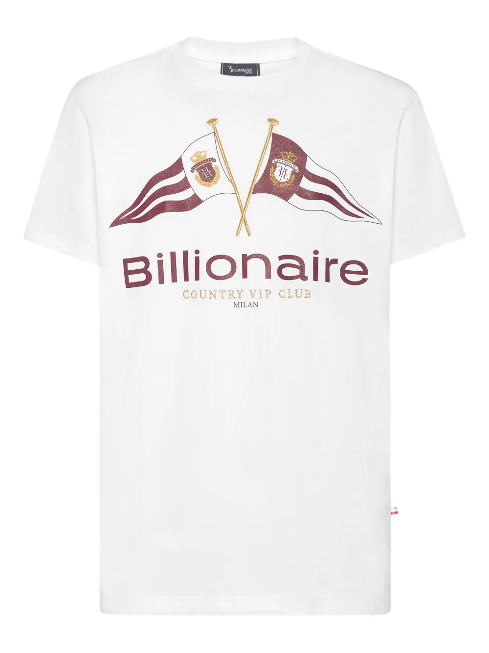 Футболка Flags с круглым вырезом Billionaire, белый
Футболка Flags с круглым вырезом Billionaire, белый