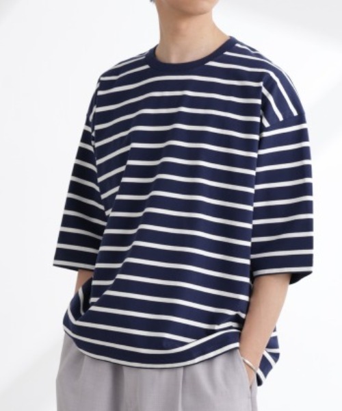 Футболка свободного кроя с рукавами 3/4 NANO universe, темно-синий
Футболка свободного кроя с рукавами 3/4 NANO universe, темно-синий