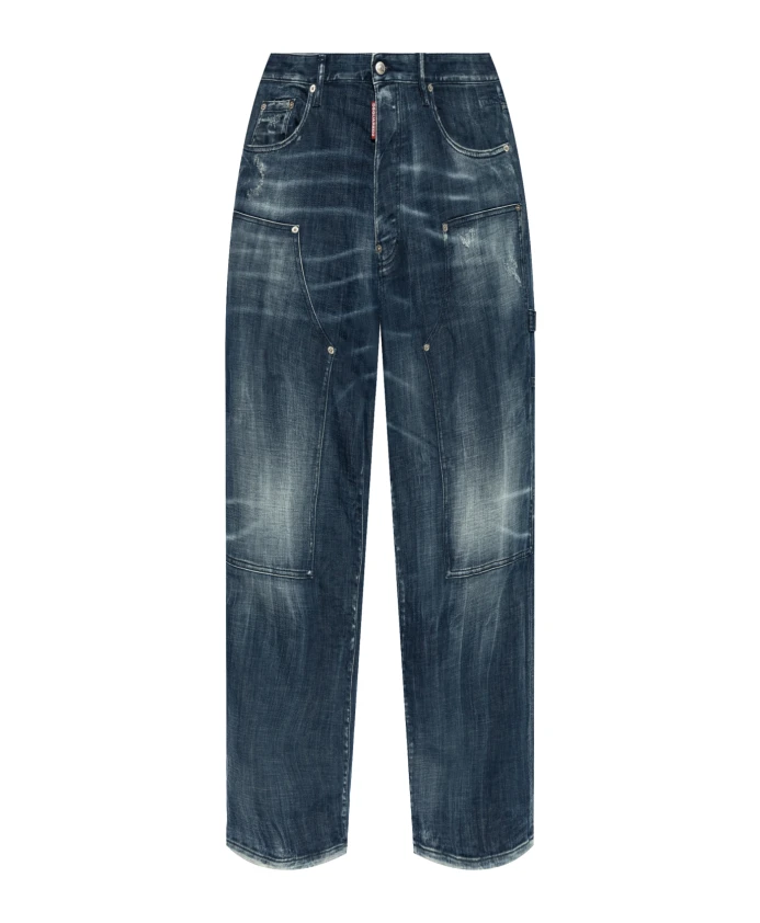 Джинсы свободного кроя Dsquared2, синий
Джинсы свободного кроя Dsquared2, синий