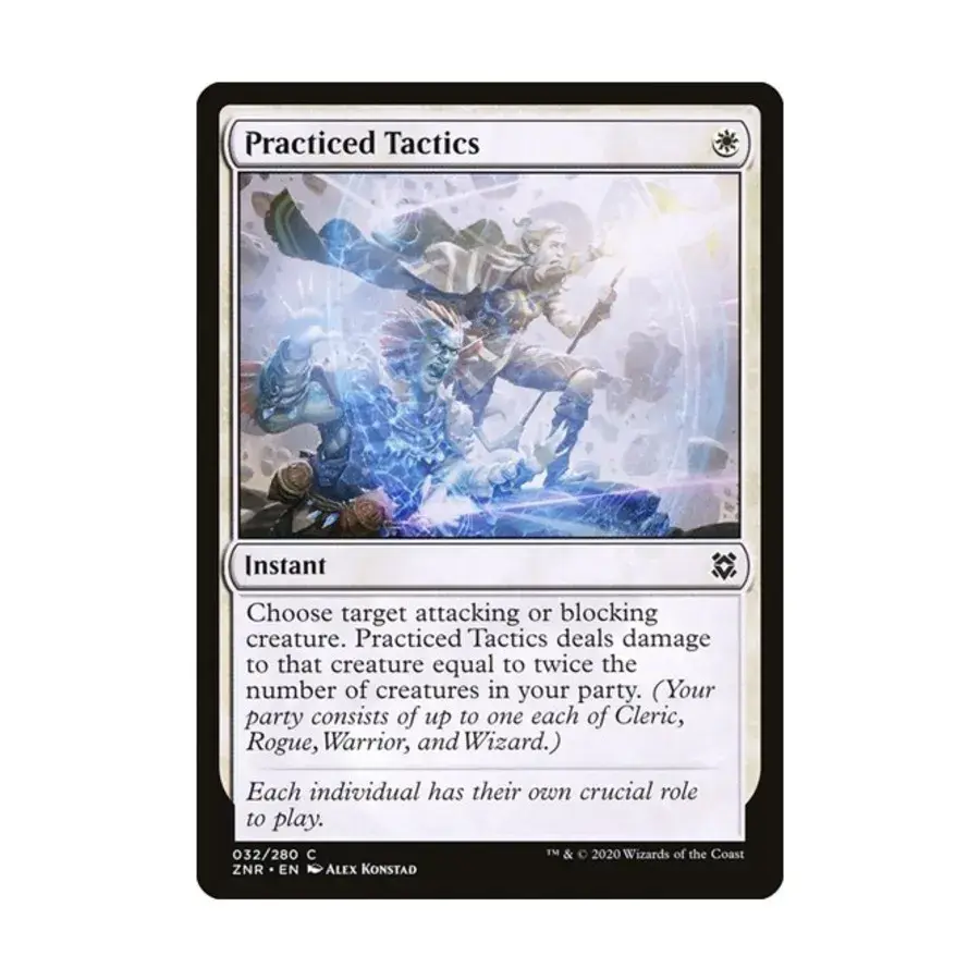 CCG Практикуемая тактика (С), MTG - Zendikar Rising
CCG Практикуемая тактика (С), MTG - Zendikar Rising