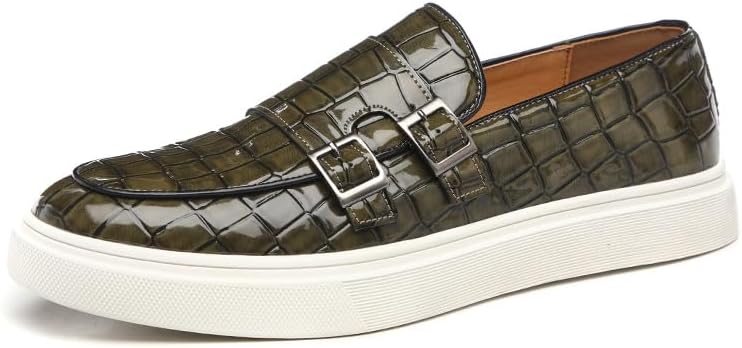 Мужские кожаные лоферы на платформе с монетницей, мягкие и удобные, с круглым носком, без шнурков, повседневная деловая обувь Rzdysq, зеленый
Мужские кожаные лоферы на платформе с монетницей, мягкие и удобные, с круглым носком, без шнурков, повседневная деловая обувь Rzdysq, зеленый