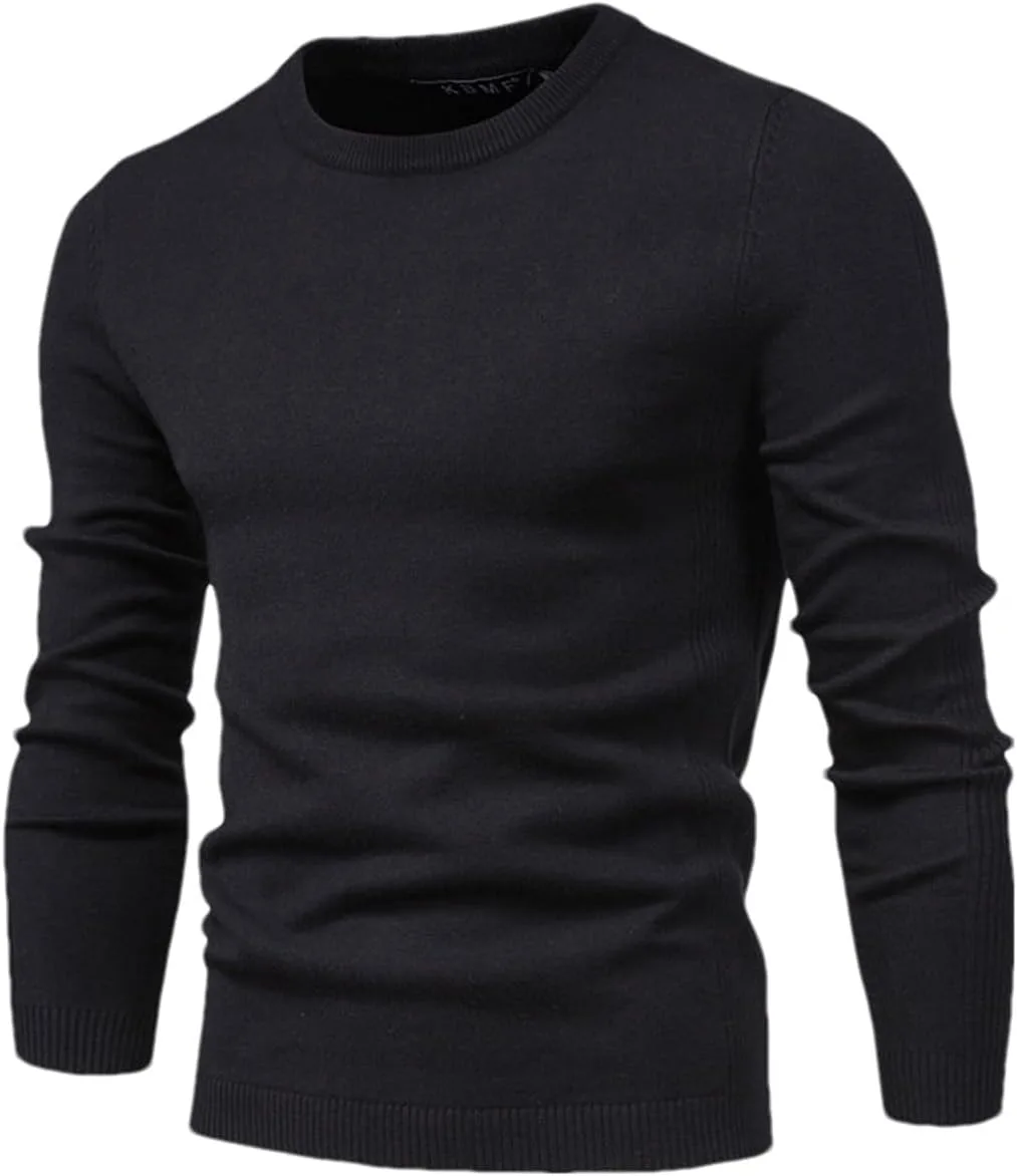 Осенний новый повседневный свитер из плотной шерсти и хлопка для мужчин, Slim Fit
Осенний новый повседневный свитер из плотной шерсти и хлопка для мужчин, Slim Fit