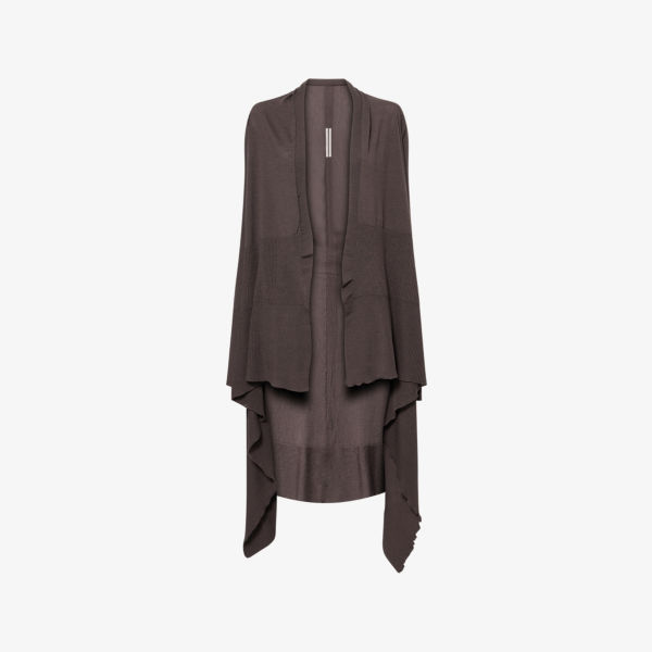 Кардиган Rick Owens Wrap с драпировкой, темно-коричневый
Кардиган Rick Owens Wrap с драпировкой, темно-коричневый