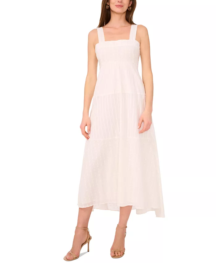 Женское бесшовное макси-платье с квадратным вырезом и сборкой на спине Vince Camuto, белый
Женское бесшовное макси-платье с квадратным вырезом и сборкой на спине Vince Camuto, белый