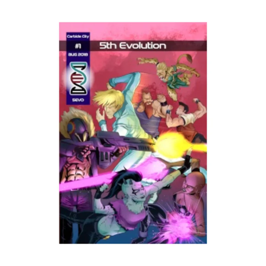 5th Evolution Carbide City, 5th Evolution, мягкая обложка
5th Evolution Carbide City, 5th Evolution, мягкая обложка