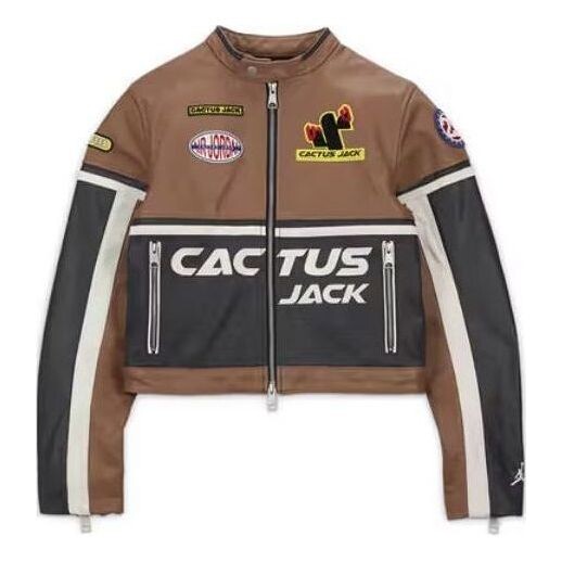 Куртка x travis scott cactus jack кожаная куртка азиатские размеры Air Jordan, коричневый
Куртка x travis scott cactus jack кожаная куртка азиатские размеры Air Jordan, коричневый