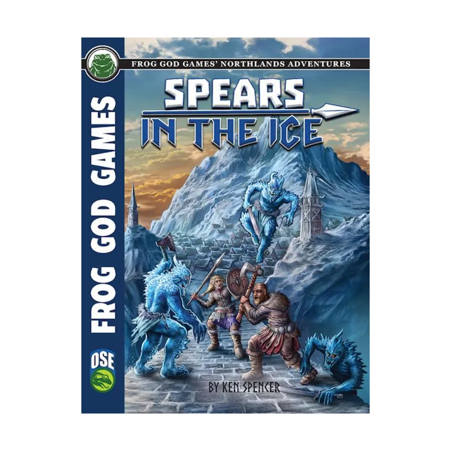 Модуль Spears in the Ice (Old School Essentials), OSR (Frog God Games)
Модуль Spears in the Ice (Old School Essentials), OSR (Frog God Games)