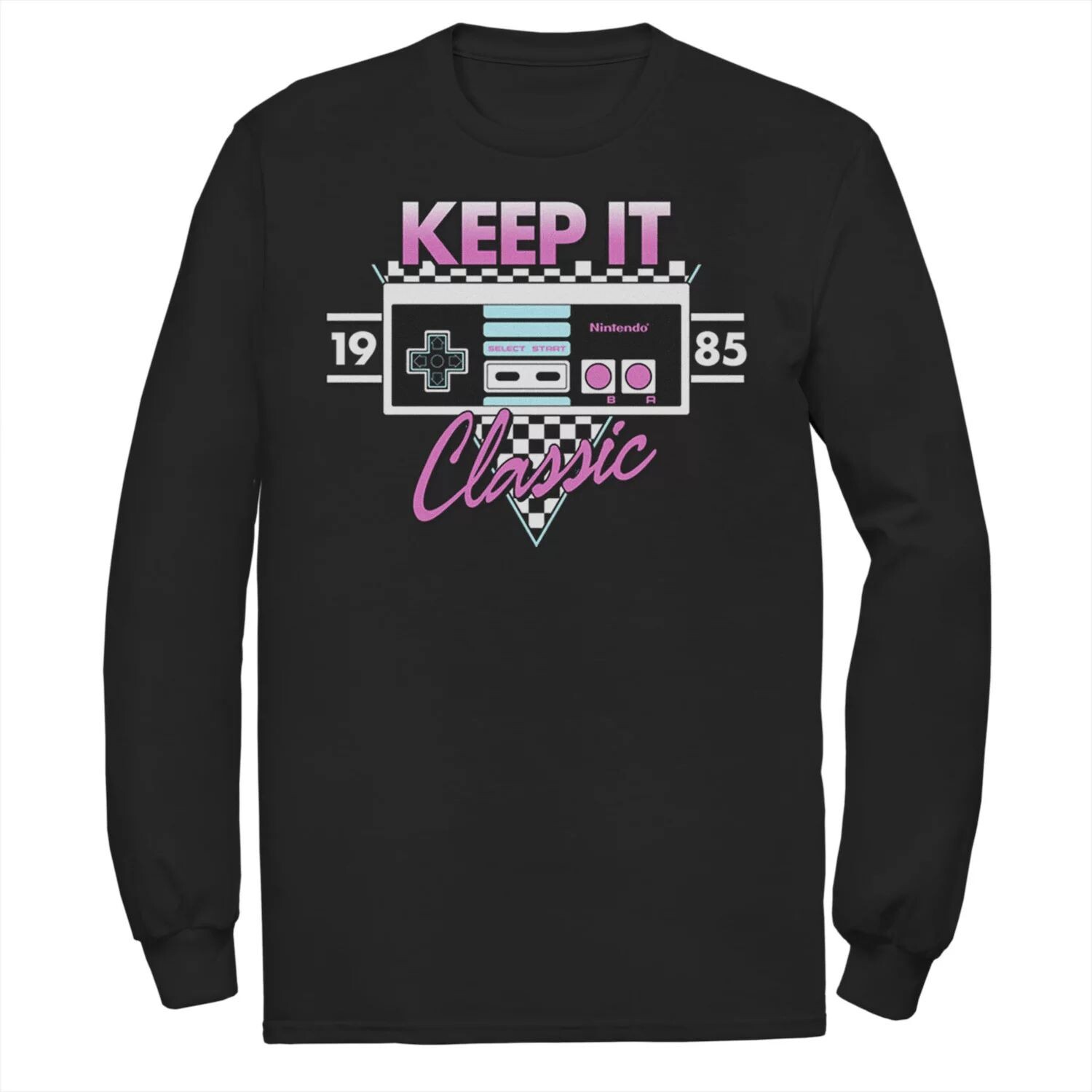 Мужская футболка с контроллером Nintendo 1985 NES Licensed Character
Мужская футболка с контроллером Nintendo 1985 NES Licensed Character