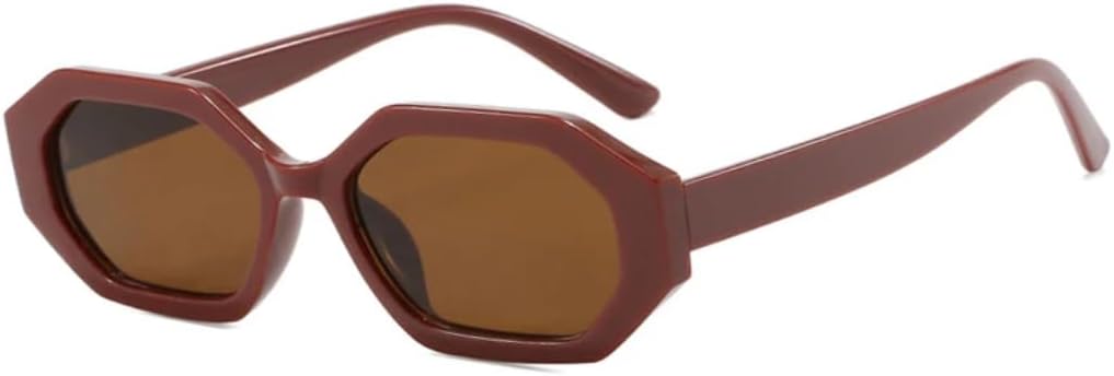 Солнцезащитные очки с защитой UV400 | Маленькая оправа, линзы конфетного цвета | Для женщин и мужчин, для занятий спортом на открытом воздухе и вождения DSVIGF, Wine Red Brown
Солнцезащитные очки с защитой UV400 | Маленькая оправа, линзы конфетного цвета | Для женщин и мужчин, для занятий спортом на открытом воздухе и вождения DSVIGF, Wine Red Brown