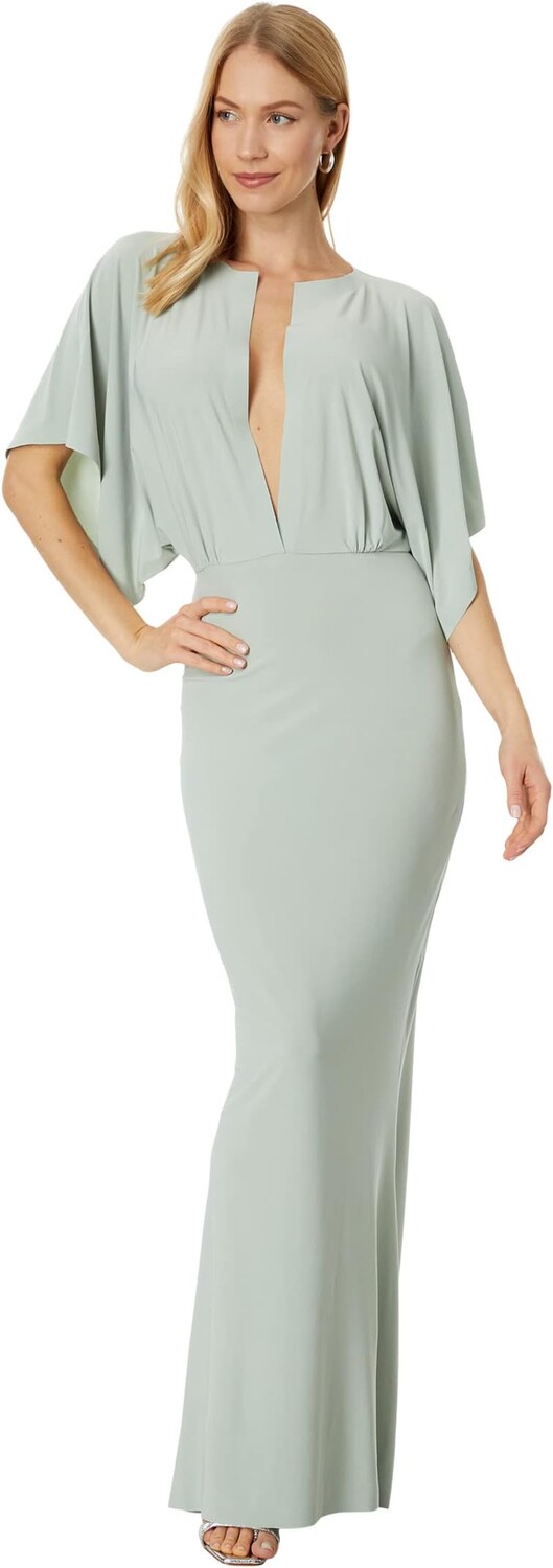 Платье Norma Kamali Obie Gown, цвет Dried Sage 
Платье Norma Kamali Obie Gown, цвет Dried Sage