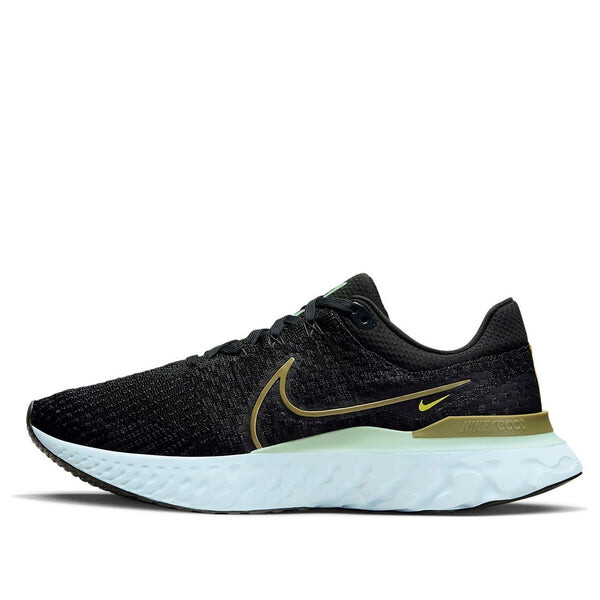 Кроссовки react infinity run flyknit 3 Nike, черный 
Кроссовки react infinity run flyknit 3 Nike, черный