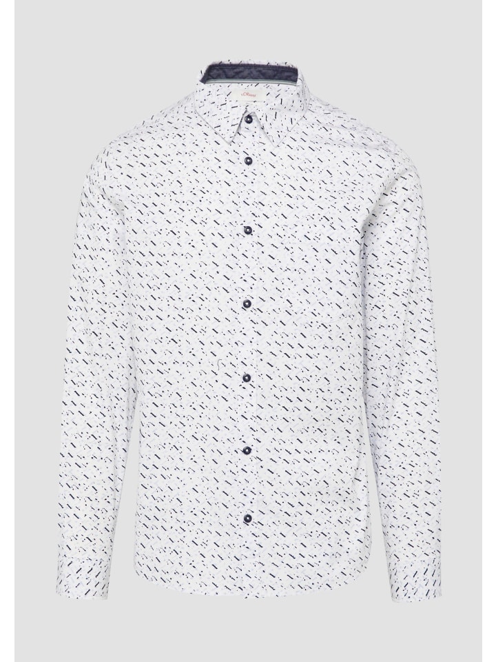 Рубашка в цвете 01A1_white s.Oliver
Рубашка в цвете 01A1_white s.Oliver