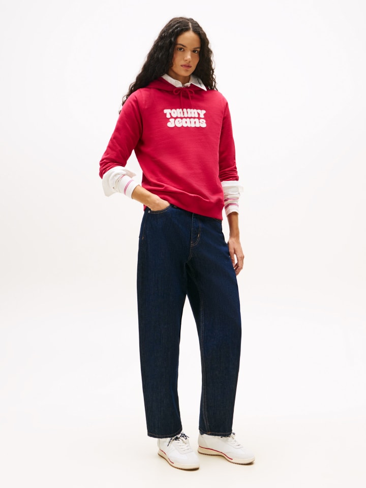 TOMMY JEANS Красная толстовка
TOMMY JEANS Красная толстовка