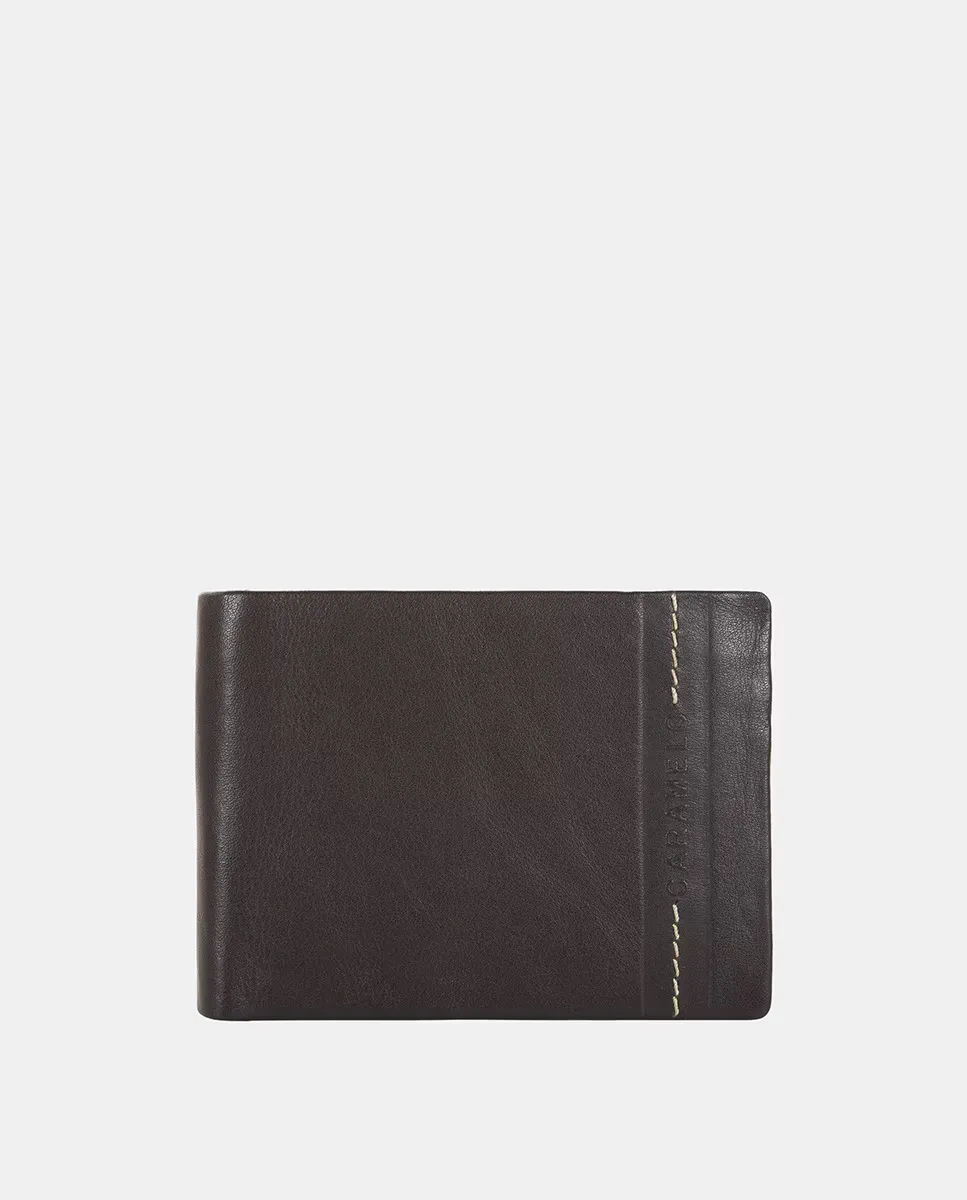 Мужской горизонтальный кошелек Caramelo, коричневый
Мужской горизонтальный кошелек Caramelo, коричневый