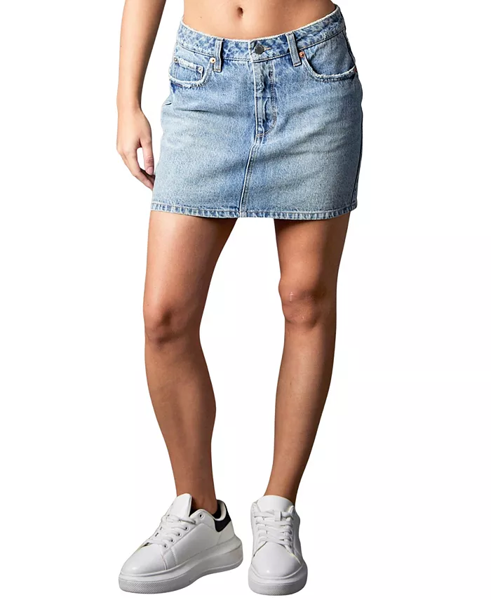 Женская джинсовая мини-юбка On The Edge Blue Revival, синий
Женская джинсовая мини-юбка On The Edge Blue Revival, синий