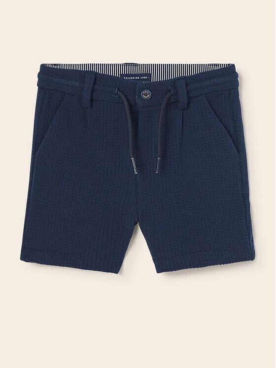 Тканевые шорты стандартного кроя Mayoral, синий
Тканевые шорты стандартного кроя Mayoral, синий