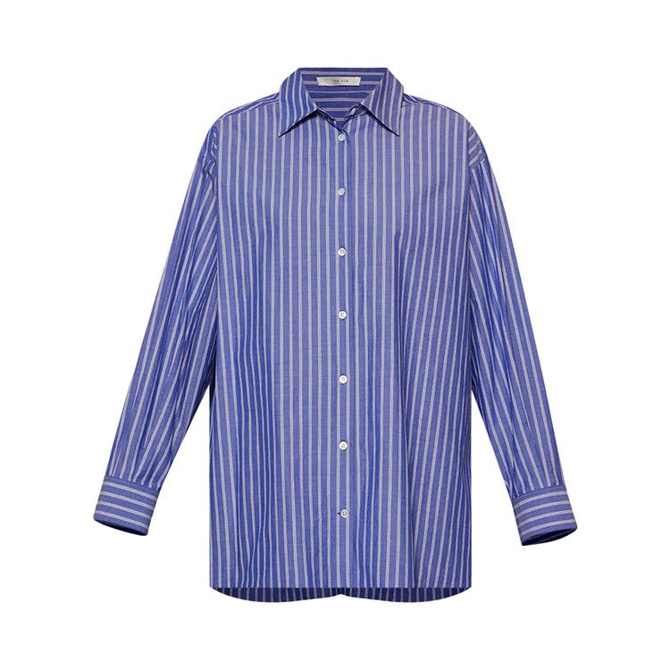 Рубашка The Row Luka Shirt, Purple Blue/White
Рубашка The Row Luka Shirt, Purple Blue/White