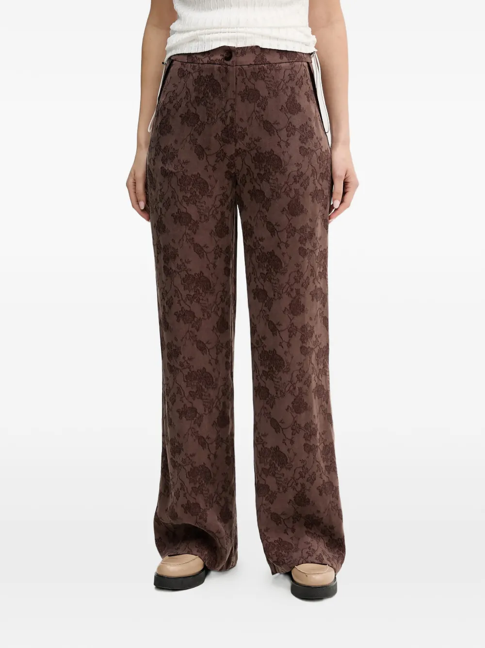 Брюки с цветочным узором Hoss Intropia, коричневый
Брюки с цветочным узором Hoss Intropia, коричневый