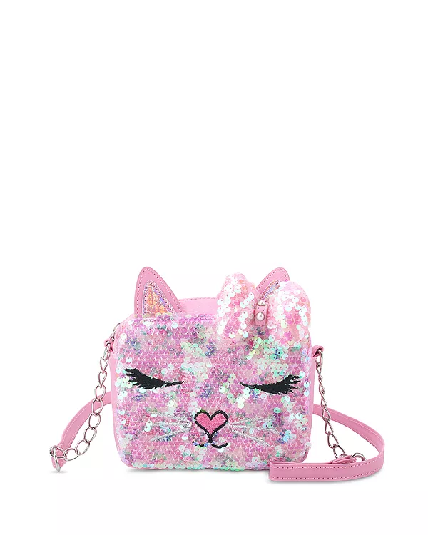 Сумка через плечо Bella с пайетками для девочек Omg Accessories, розовый
Сумка через плечо Bella с пайетками для девочек Omg Accessories, розовый