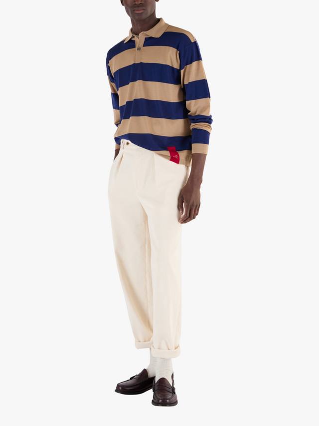 Регбийская рубашка Regular Fit из мериносовой шерсти с полосками John Smedley, Light Camel / Ink
Регбийская рубашка Regular Fit из мериносовой шерсти с полосками John Smedley, Light Camel / Ink