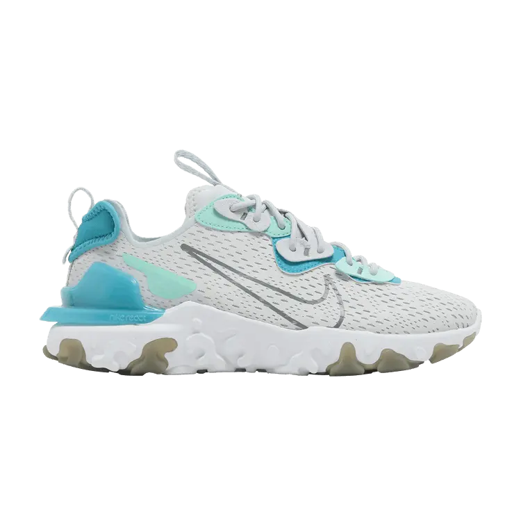 Кроссовки Nike React Vision 'Aquamarine', белый
Кроссовки Nike React Vision 'Aquamarine', белый