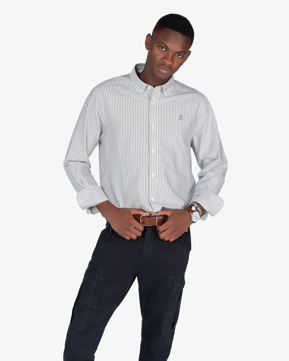 Мужская рубашка Oxford в полоску Harper & Neyer, белый/черный
Мужская рубашка Oxford в полоску Harper & Neyer, белый/черный