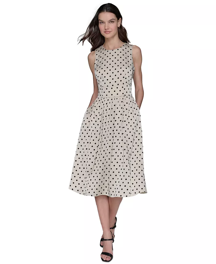 Женское платье миди из сатина с эффектом молотковой обработки KARL LAGERFELD PARIS
Женское платье миди из сатина с эффектом молотковой обработки KARL LAGERFELD PARIS