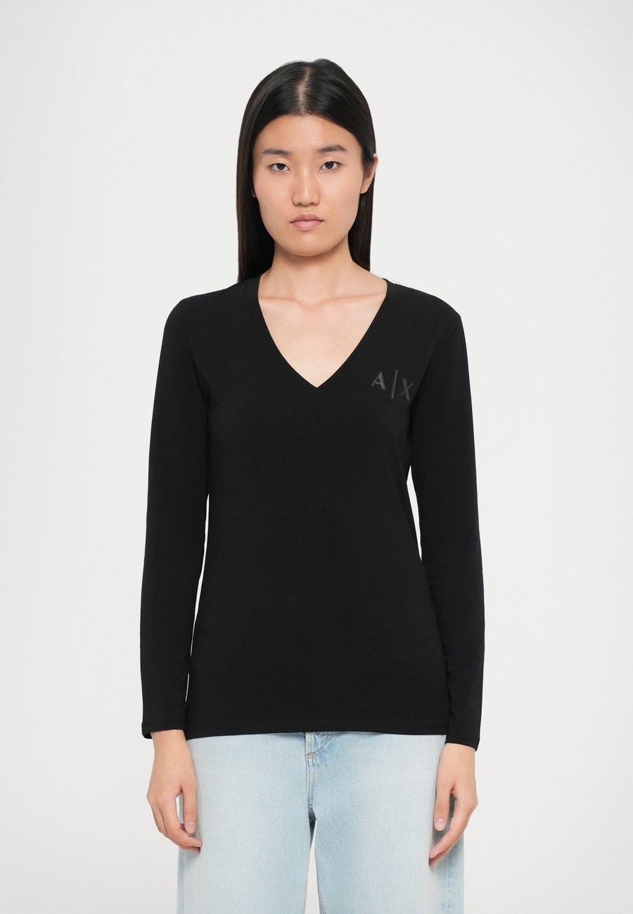 Топ Armani Exchange Long sleeved top, Black
Топ Armani Exchange Long sleeved top, Black