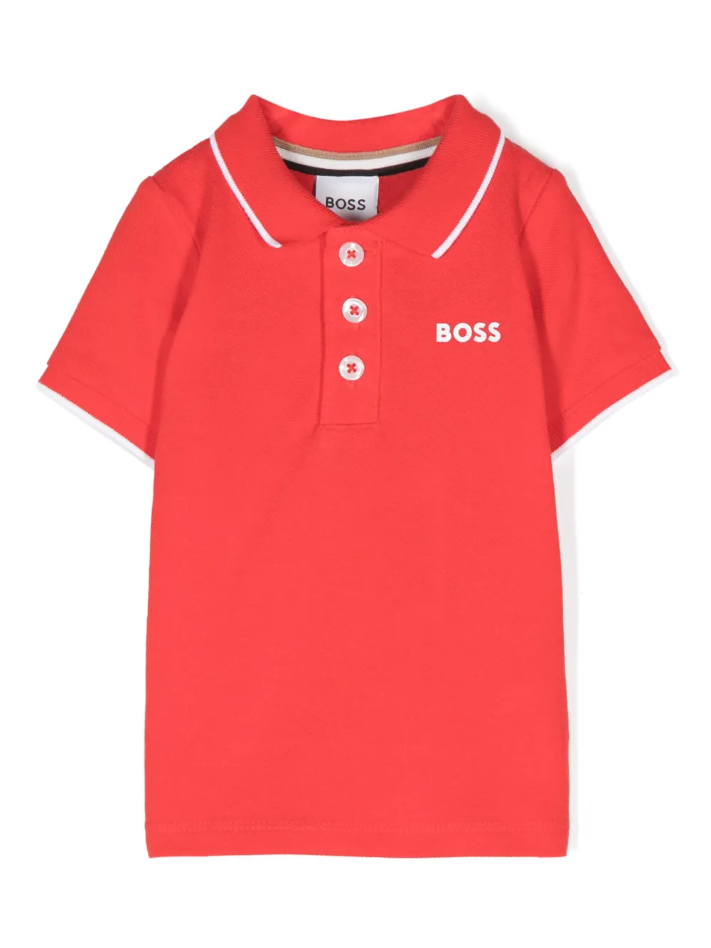 Рубашка поло с логотипом BOSS Kidswear, красный
Рубашка поло с логотипом BOSS Kidswear, красный