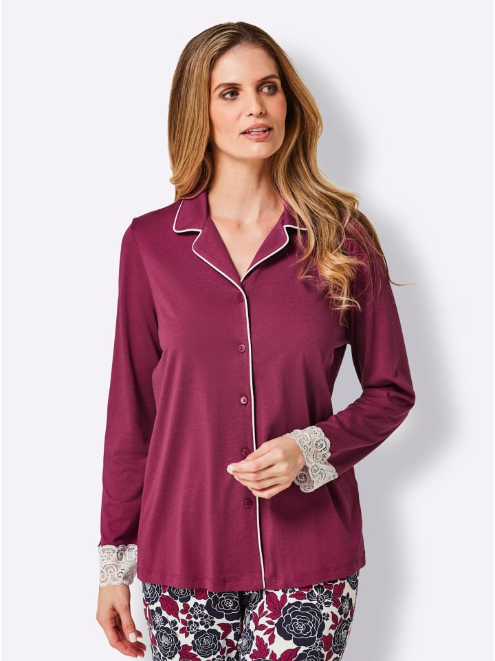 лиловая пижамная рубашка WITT WEIDEN
лиловая пижамная рубашка WITT WEIDEN