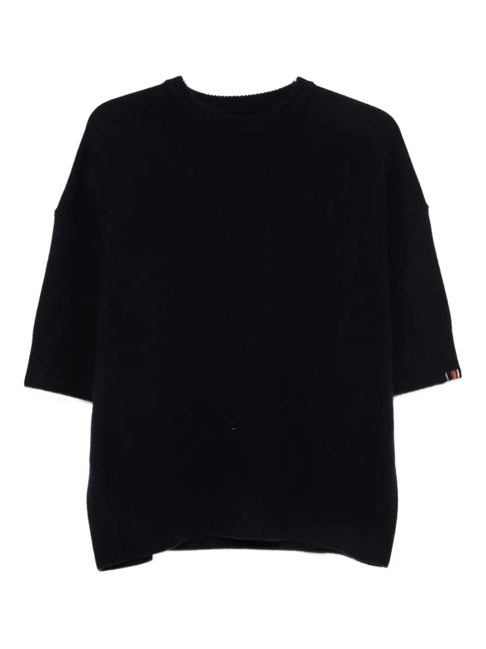 Вязаный топ с короткими рукавами Extreme Cashmere, синий
Вязаный топ с короткими рукавами Extreme Cashmere, синий