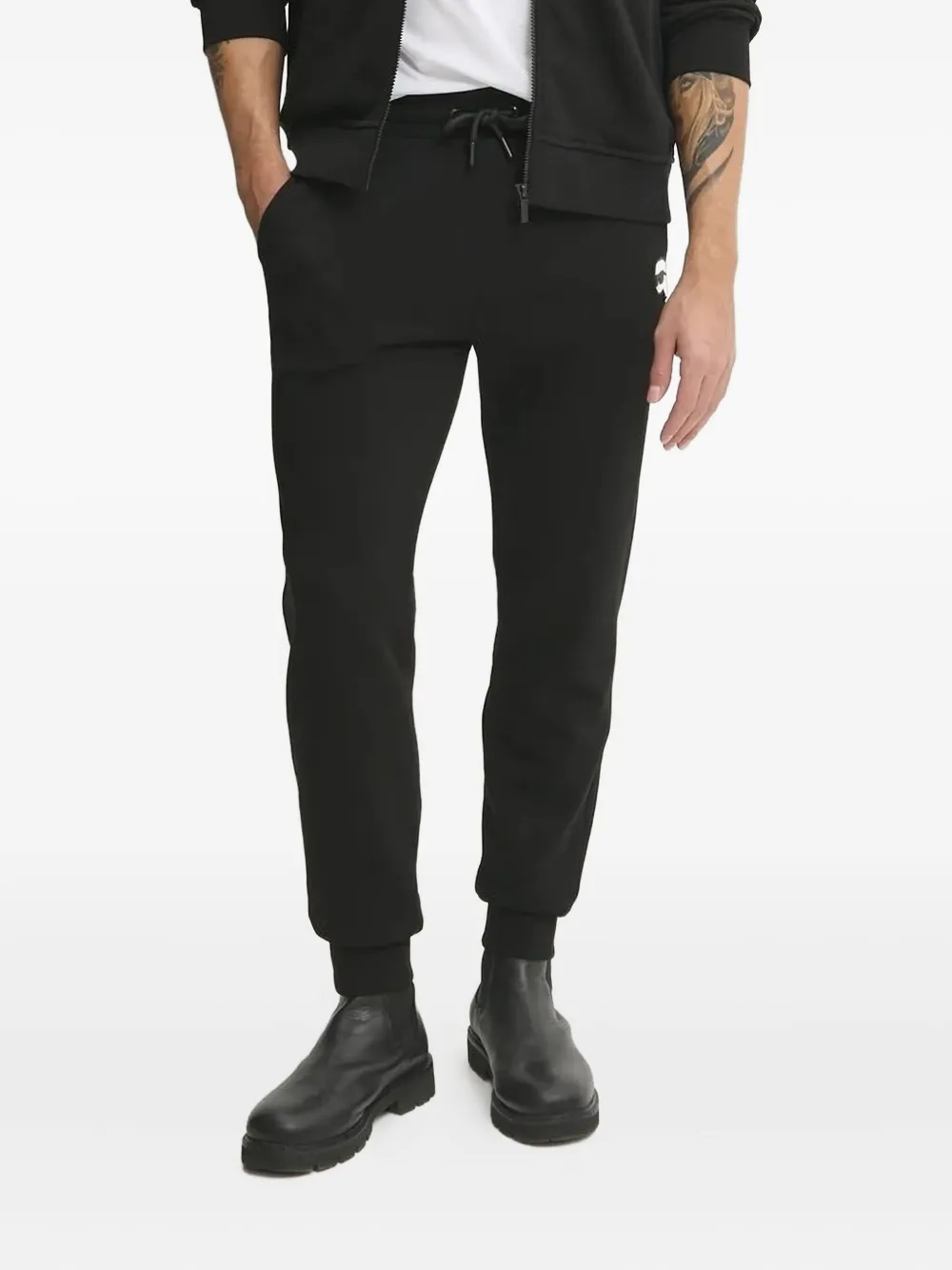 Спортивные брюки с тисненым логотипом Karl Lagerfeld, черный
Спортивные брюки с тисненым логотипом Karl Lagerfeld, черный