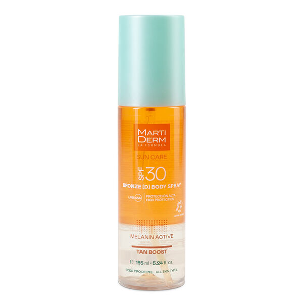 Солнцезащитный спрей для тела spf30, 155 мл Martiderm Sun care bronze d body spray
Солнцезащитный спрей для тела spf30, 155 мл Martiderm Sun care bronze d body spray