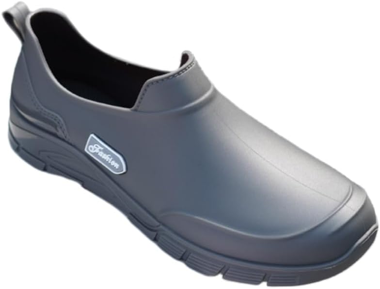 Мужские короткие резиновые сапоги - водоотталкивающие и противоскользящие, для курьеров и работы на кухне Hoalox, серый
Мужские короткие резиновые сапоги - водоотталкивающие и противоскользящие, для курьеров и работы на кухне Hoalox, серый