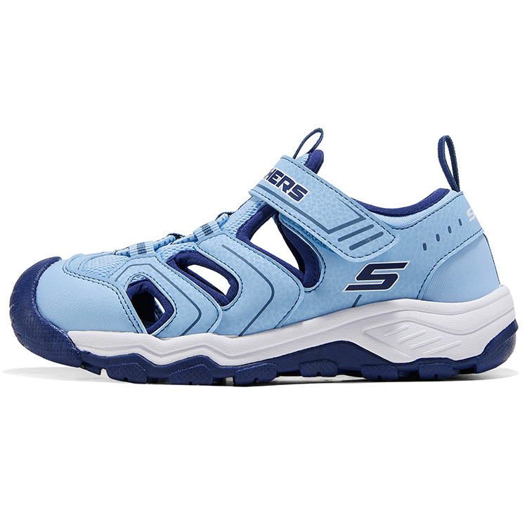 Skechers Kids Скользостойкая, износостойкая, дышащая сандалия Light Blue Kids'
Skechers Kids Скользостойкая, износостойкая, дышащая сандалия Light Blue Kids'